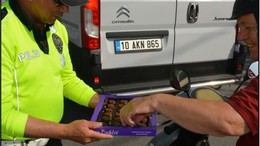 Bigadiç’te Trafik Haftası’na Tatlı Dokunuş