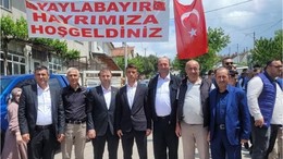 Süt Üreticileri Birliği Heyeti Köy Hayırlarında