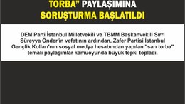 Zafer Partisi’nden “Sarı Torba” Paylaşımına Soruşturma