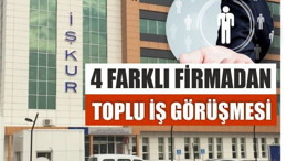 Balıkesir’de 4 Farklı Firmadan Toplu İş Görüşmesi