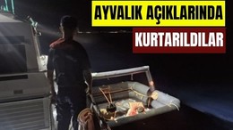 Ayvalık Açıklarında Yunan Unsurlarınca Geri İtildiler