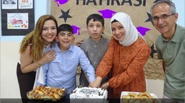 Havran’da Özel Kalpler Mezuniyetle Gülümsedi