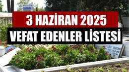 3 Haziran Balıkesir’de Yaşamını Yitirenler