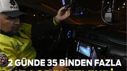 Bayram Trafiğinde Rekor Radar Cezası