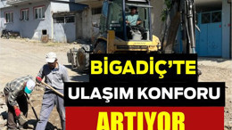 Bigadiç’te Ulaşım Konforu Artıyor