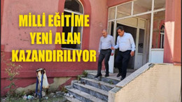 Milli Eğitime Yeni Alan Kazandırılıyor