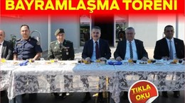 Edremit’te Resmi Bayramlaşma Töreni Gerçekleştirildi