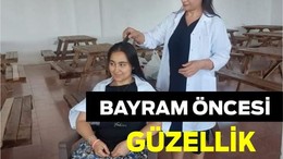 Edremit’te Bayram Öncesi Güzellik Kırsala Taşındı