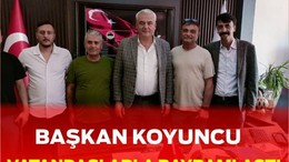 Başkan Ali Koyuncu, Bayramda Vatandaşlarla Kucaklaştı
