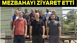 Başkan Lapanta Mezbahayı Ziyaret Etti