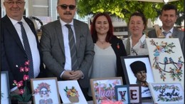 Edremit’te Halk Eğitim Sergisi Görsel Bir Şölene Dönüştü