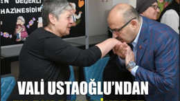 Vali Ustaoğlu’ndan Huzurevine Bayram Ziyareti