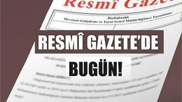 Resmî Gazete’de Yayımlandı: 3 Haziran Kararları