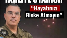 İsrail’den İran’a Sert Tahliye Uyarısı!