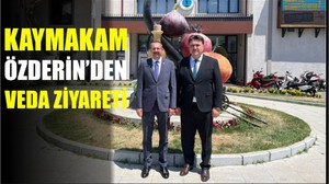 Havran Kaymakamı Özderin’den Başkan Ersoy’a Veda Ziyareti