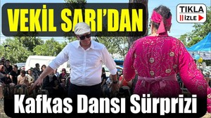 Milletvekili Serkan Sarı’dan Kafkas Dansı Sürprizi