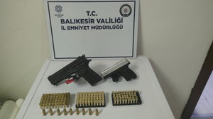 Bandırma’da Silah ve Mermi Ele Geçirildi
