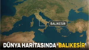 Balıkesir Dünya Haritasında Nerede?