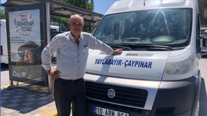 Balıkesir’de köy minibüslerinden gelen ses