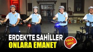 Erdek Sahillerinde Martı Timleri Görev Başında