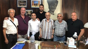 Genç Başkan Cahit Can Tekin’den Efsane Başkan Ziya Tan’a Ziyaret