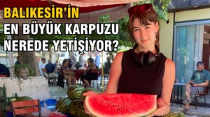 Balıkesir’in En Büyük Karpuzu Burhaniye’de Yetişti!