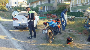Erdek’te Motosiklet Kazası: 1 Yaralı