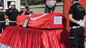 Polis Memuru Deniz Yaşin’e Veda