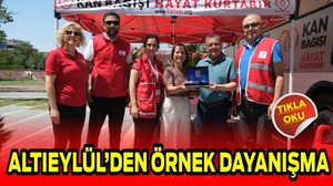 Altıeylül’de Örnek Dayanışma