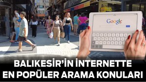 Balıkesir’in İnternette En Popüler Arama Konuları