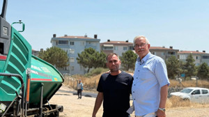 Erdek Atatürk Mahallesi Atlas Caddesi Asfalta Kavuştu