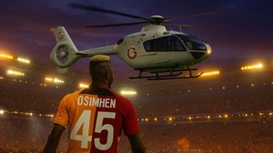 Osimhene İmza Töreni Mİ? Helikopterle Rams Park’a İnecek!