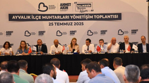 Ayvalık’ta Muhtarlar Söz Aldı, Talepler Masaya Yatırıldı