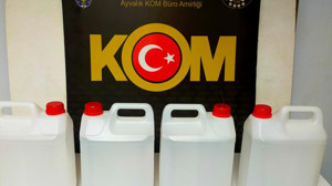 Balıkesir’de 40 Litre Etil Alkol Ele Geçirildi