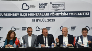 Büyükşehir Dursunbey’de muhtarlarla buluştu