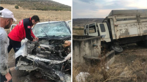 Balıkesir’de Feci Kaza: İtfaiye Dakikalarca Uğraştı