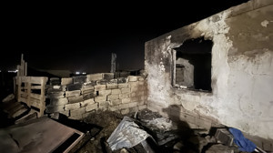 Ahırda çıkan yangında 170 koyun telef oldu