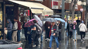 Balıkesir aralıklı yağan yağmura teslim