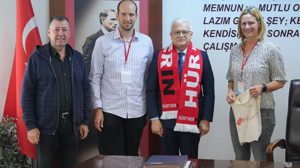 Kardeş Şehir Hürth’ten Gelen Heyet Burhaniye'de Karşılandı
