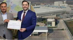 Balıkesir'de Şişecam'a Sağlık Müdürlüğünden Belge