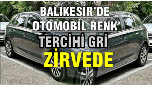 Balıkesir’de Otomobil Tercihinde Gri Renk Zirvede