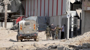 İsrail Savaş Uçakları Gazze’yi Vurdu