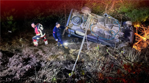 Kepsut’ta 5 Kişi Dereye Düştü: İşte O Görüntüler