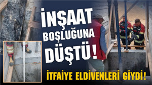 Gömeç’te İnşaat Boşluğuna Düştü: İşte O Anlar!