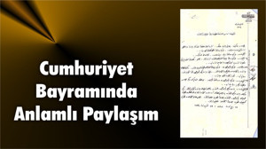 İlber Ortaylı, Cumhuriyet’in ilan belgesini paylaştı