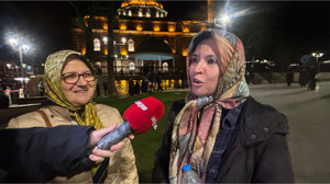 Teravih Çıkışı Zağnospaşa’da Ramazan Sohbeti