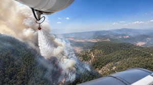 Balıkesir Kepsut İlçesinde Yangın: Hava Ve Kara Ekipleri Müdahale Etti