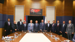 Canbey, Suriye Heyetiyle TBMM'de Buluştu