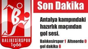 HAZIRLIK MAÇINDAN DAKİKA DAKİKA SONUÇ