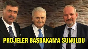 Projeler Başbakan'a Sunuldu